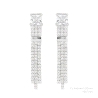 Pendientes plata novia
