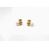 Pendientes Oro 18 kl tu y yo