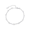 Pulsera plata de ley circonitas                                                                     