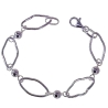 Pulsera plata bolas                                                                                 