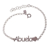 Pulsera plata de ley abuela                                                                         