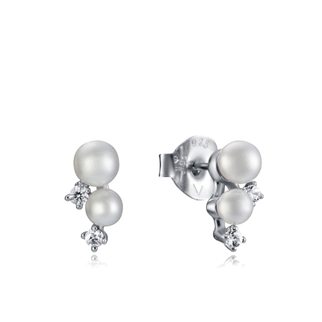 Pendientes Vicero perlas
