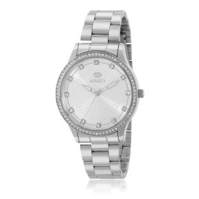 Reloj Mujer Marea Platado circonitas