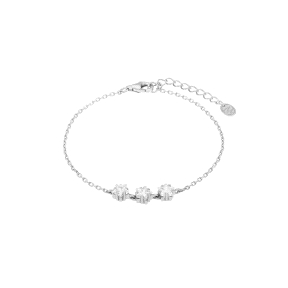 Pulsera Marea Plata Estrellitas