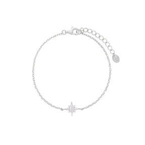 Pulsera Marea Plata estrella.                                                                       