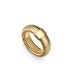 ANILLO ACERO IP DORADO TUBOGAS SRA FASHION                                                          