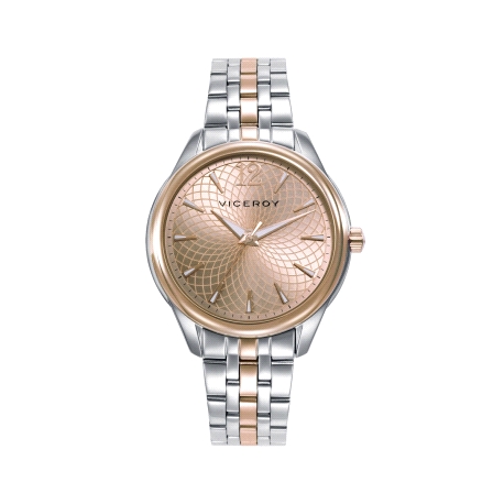 RELOJ ACERO IP ROSA BRAZALETE SRA VA                                                                