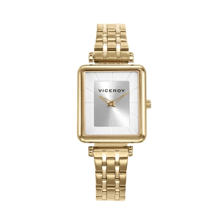 RELOJ ACERO IP DORADO BRAZALETE SRA VA                                                              