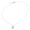 COLGANTE DAISY CORAZÓN MULTICOLOR