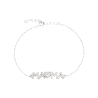 Pulsera Plata Rodio Circonitas Mamá
