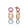 PEND PLATA DE LEY BAÑO ORO CIRC SRA JEWELS                                                          