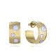 PEND ACERO IP DORADO MADRE PERLA SRA FASHION                                                        