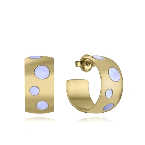 PEND ACERO IP DORADO MADRE PERLA SRA FASHION                                                        