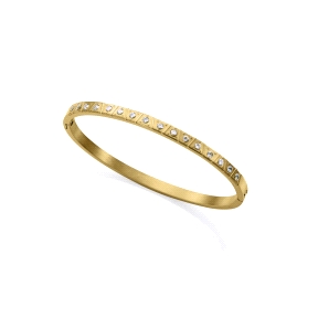 PULS ACERO IP DORADO Y CRIST RIGIDA SRA FN                                                          