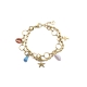 PULS ACERO IP DORADO CONCHA SRA FASHION                                                             