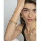 PULS ACERO IP DORADO CONCHA SRA FASHION                                                             