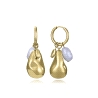 PEND ACERO IP DORADO PERLA NAT SRA FASHION                                                          