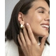 PEND ACERO IP DORADO VOLUMEN SRA FASHION                                                            