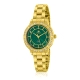 MAREA RELOJ MUJER DORADO ESFERA VERDE                                                               