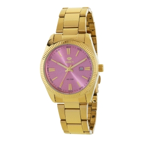 MAREA RELOJ SEÑORA DORADO ESFERA ROSA                                                               