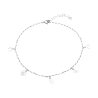 TOBILLERA PLATA SUERTE                                                                              