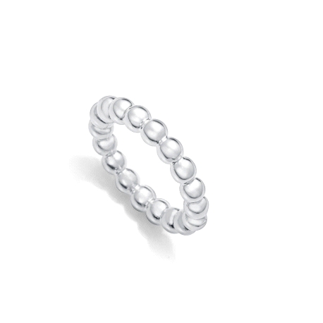 ANILLO ACERO BAÑO PLATA SRA FASHION                                                                 