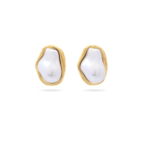 PENDIENTE ACERO Tide Pearl                                                                          