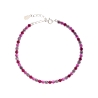 Pulsera Plata Rodio Circonitas Color                                                                