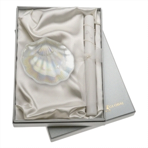 PACK CONCHA + VELA BAUTISMO                                                                         
