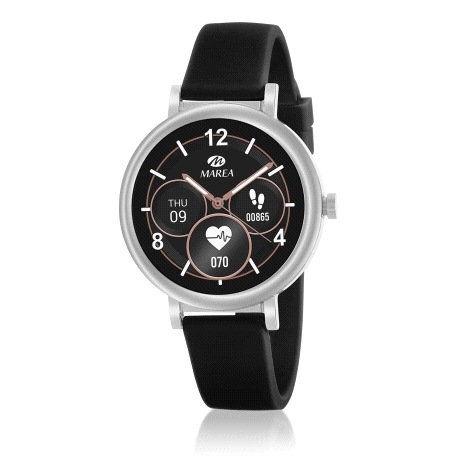 MAREA RELOJ SMART CORREA NEGRA                                                                      