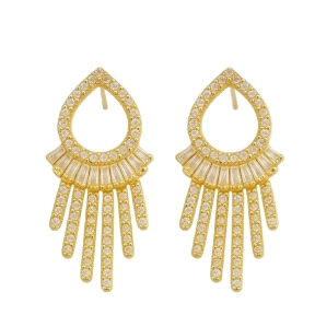  Pendientes de plata chapada                                                                        