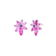 Pendientes Marea Flor Rosa                                                                          