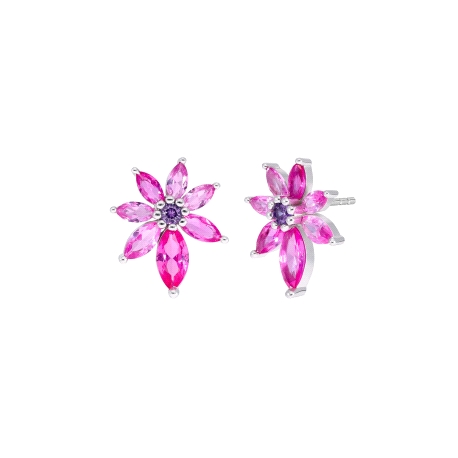 Pendientes Marea Flor Rosa                                                                          