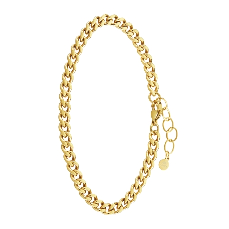 Pulsera de acero color dorado                                                                       