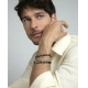 PULS ACERO IP NEGRO PIEL NEGRA SR FASHION                                                           