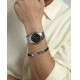 PULS ACERO PIEL NEGRA SR FASHION                                                                    