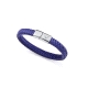 PULS ACERO Y PIEL AZUL SR FASHION                                                                   
