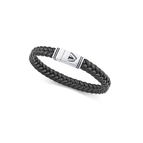 PULS ACERO Y PIEL NEGRA ESMALTE SR FASHION                                                          