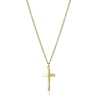 COLLAR ACERO IP DORADO CRUZ SR FASHION                                                              