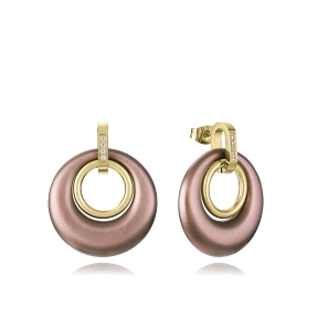 PEND ACERO IP MARRON Y DORADO CIRC SRA FSHN                                                         