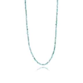 COLLAR ACERO IP DORADO PIEDRA NAT SRA FSHN                                                          