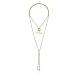 COLLAR ACERO IP DORADO MADRE PERLA SRA FSHN                                                         