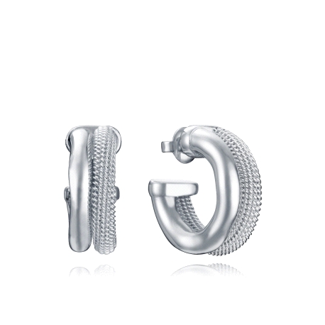 PEND ACERO CHAPADO PLATA SRA FASHION                                                                