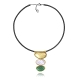 COLLAR ACERO IP PIEDRA NAT MADR PER SRA FSHN                                                        