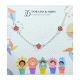 Pulsera infantil fresas                                                                             