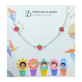 Pulsera infantil fresas                                                                             