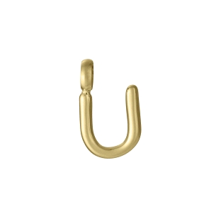COLGANTE LETRA U ACERO IP DORADO SRA FASHION                                                        