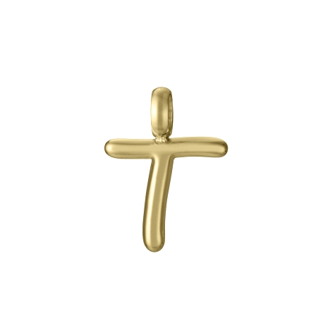 COLGANTE LETRA T ACERO IP DORADO SRA FASHION                                                        