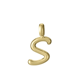 COLGANTE LETRA S ACERO IP DORADO SRA FASHION                                                        