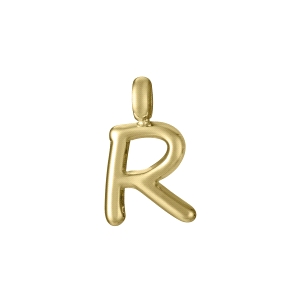 COLGANTE LETRA R ACERO IP DORADO SRA FASHION                                                        